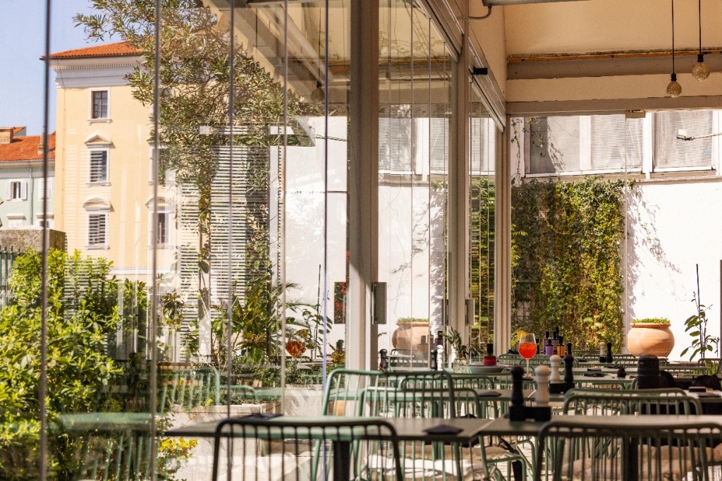 Terasa pizzerije Pino